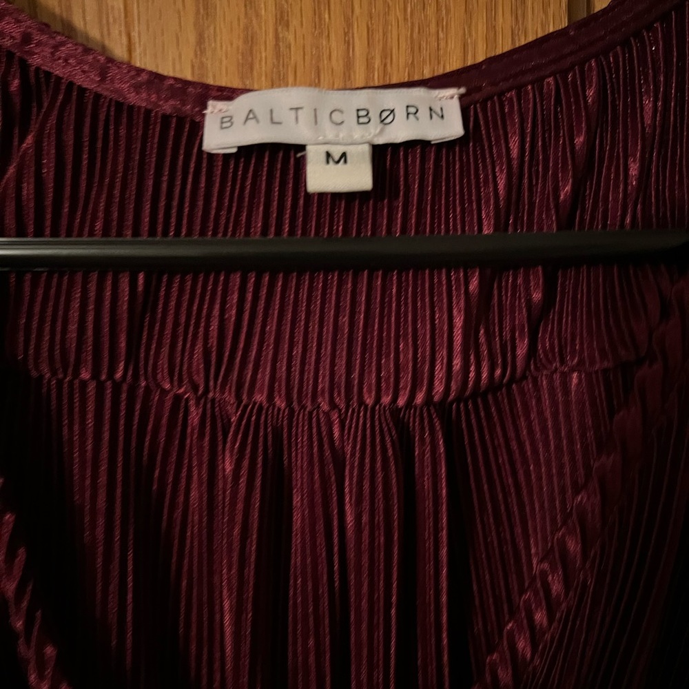 Athena pleated maxi dress